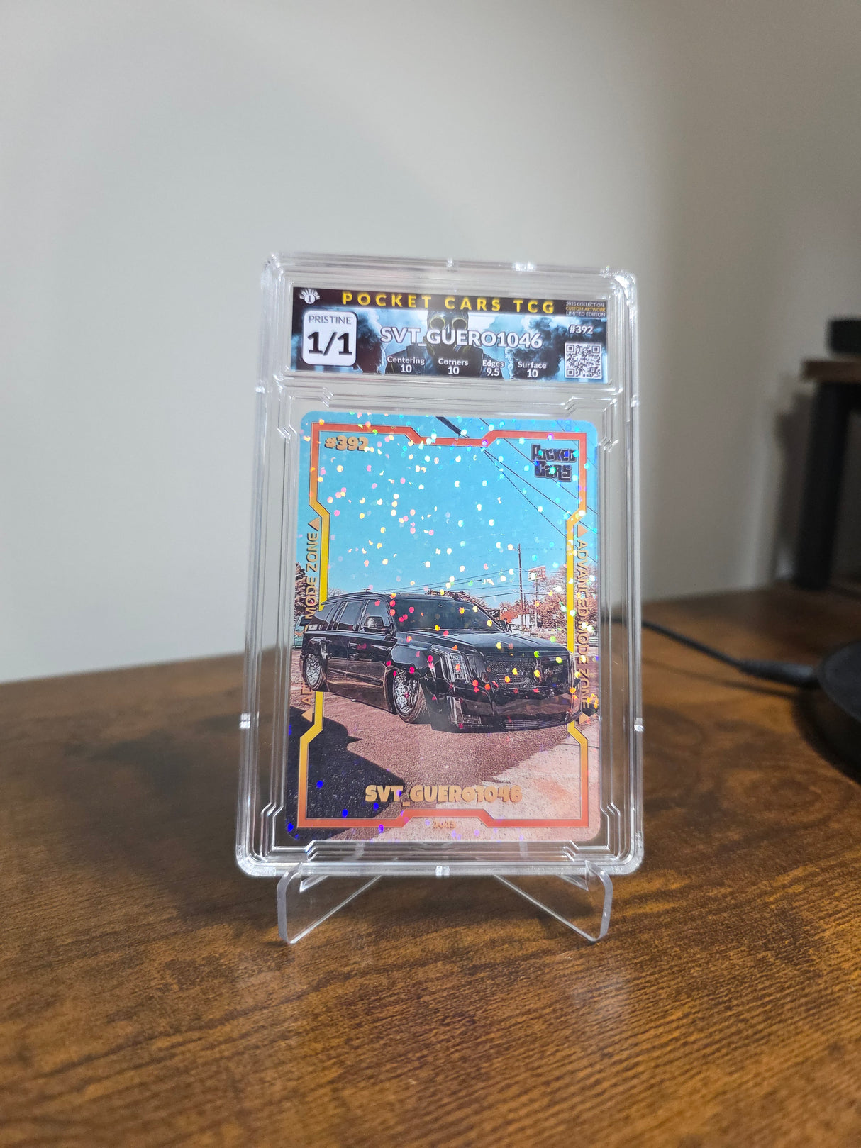 Svt_guero1046 Glitterfoil Exclusive 1/1 Custom Card