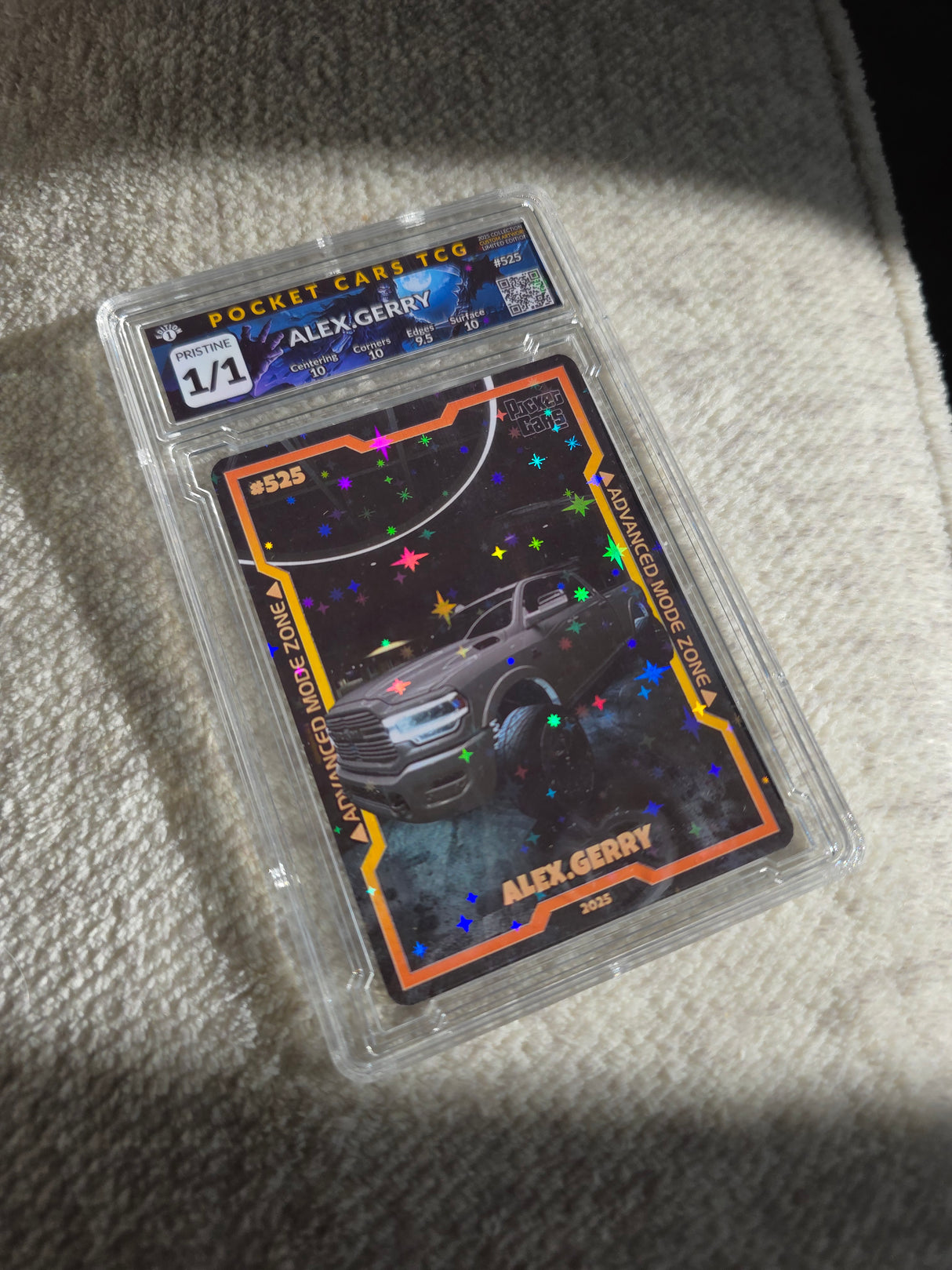 Alex.gerry Starfoil Exclusive 1/1 Custom Card