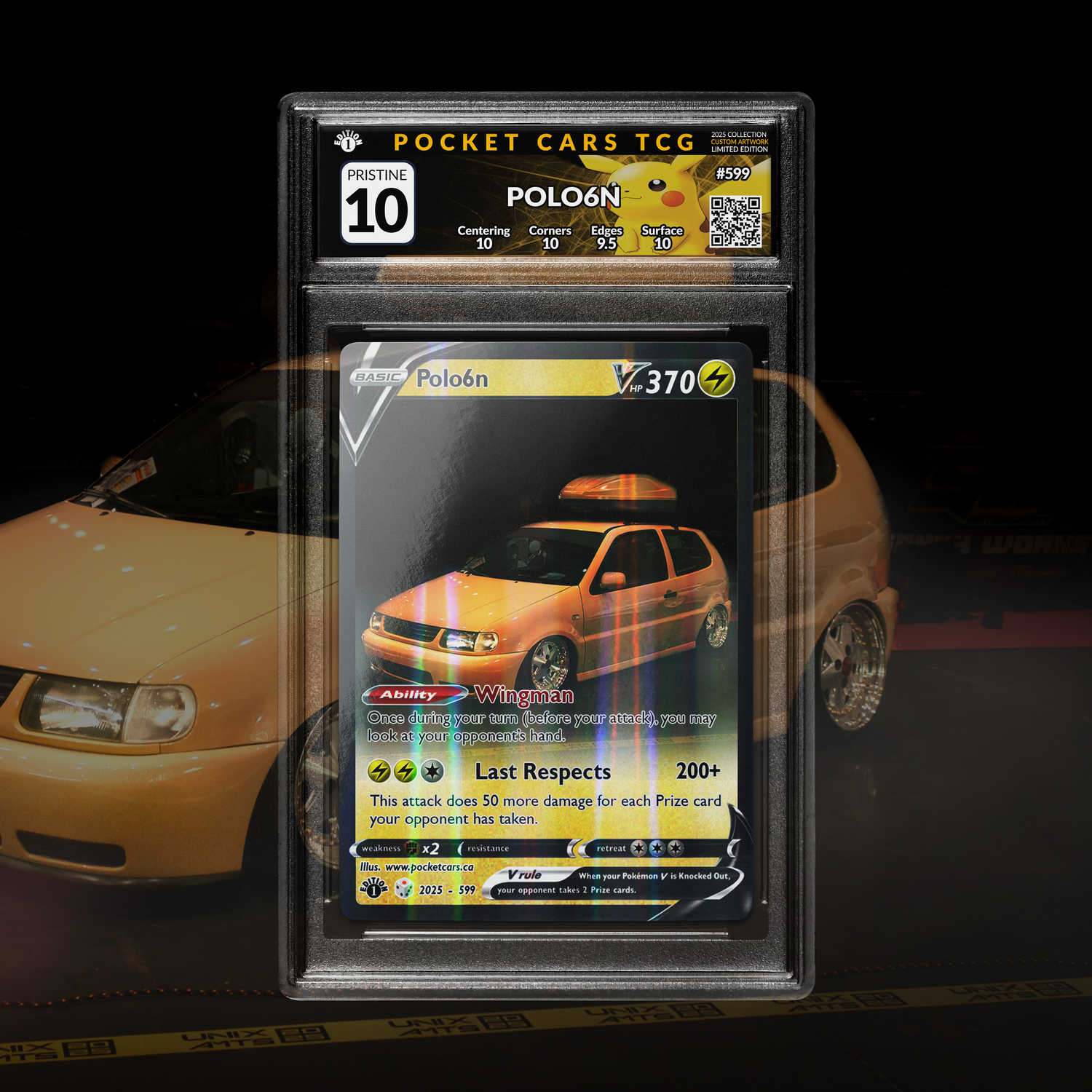 B.gabor.zsolt Holofoil Exclusive 10 Custom Card