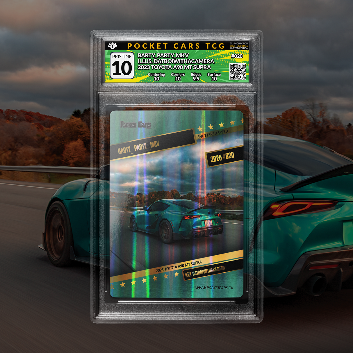 Barty_party_mkv Holofoil Exclusive PRESTINE 10 Shuttered Speed Card