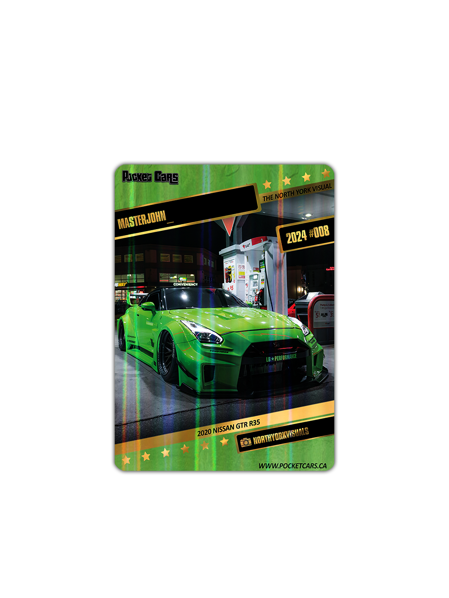 2020 NISSAN GTR R35 - MASTERJOHN_ - #008 - THE NORTH YORK VISUAL