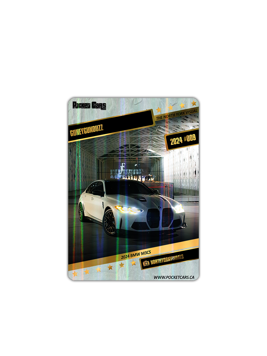 2024 BMW M3CS - GUNEYGUNDUZZ - #009 - THE NORTH YORK VISUAL