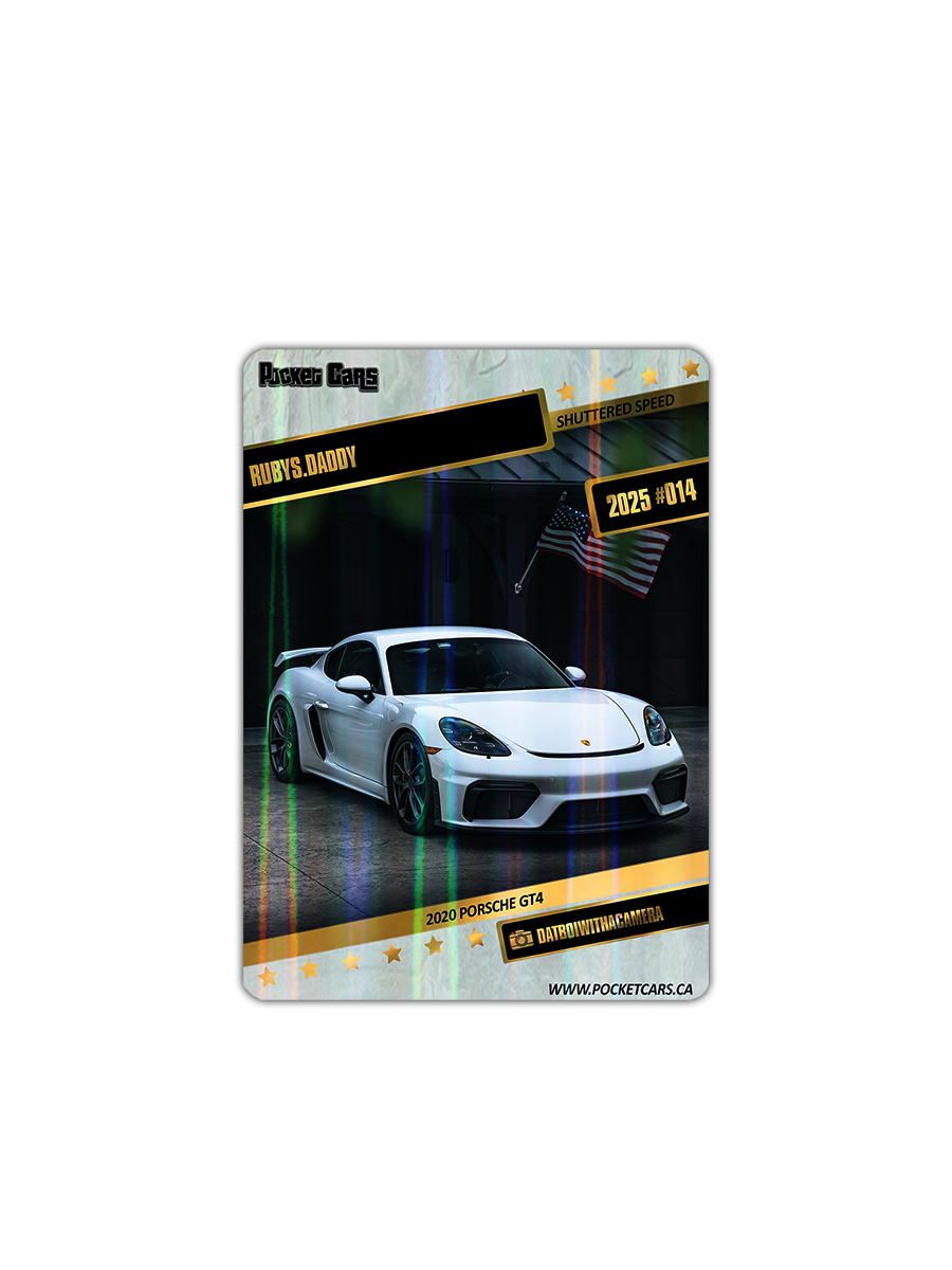 2020 PORSCHE GT4 - RUBYS.DADDY - #014 - SHUTTERED SPEED