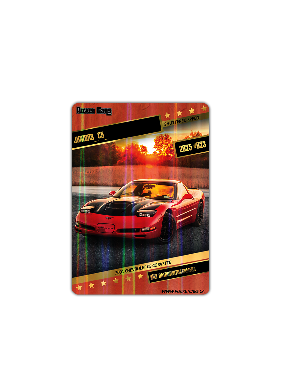 2001 CHEVROLET C5 CORVETTE - JUNIORS_C5_ - #023 - SHUTTERED SPEED