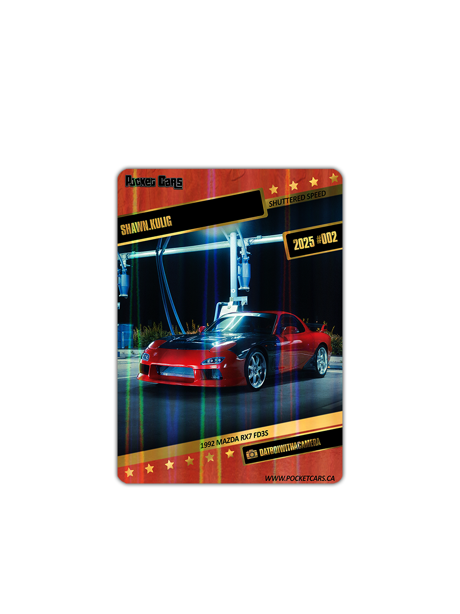 1992 MAZDA RX7 FD3S - SHAWN.KULIG - #002 - SHUTTERED SPEED