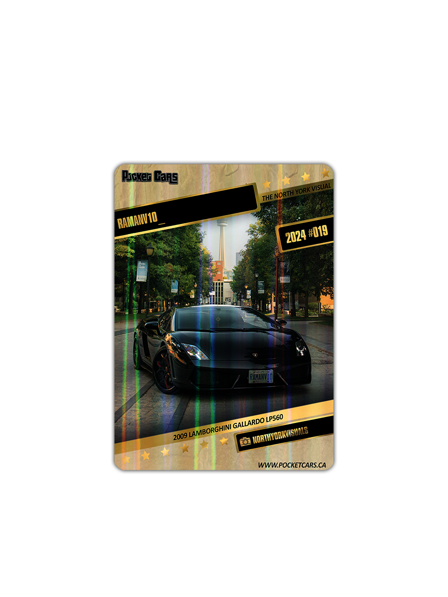 2009 LAMBORGHINI GALLARDO LP560 - RAMANV10_ - #019 - THE NORTH YORK VISUAL