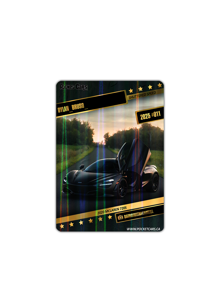 2020 MCLAREN 720S - DYLAN_BRUSO_ - #011 - SHUTTERED SPEED