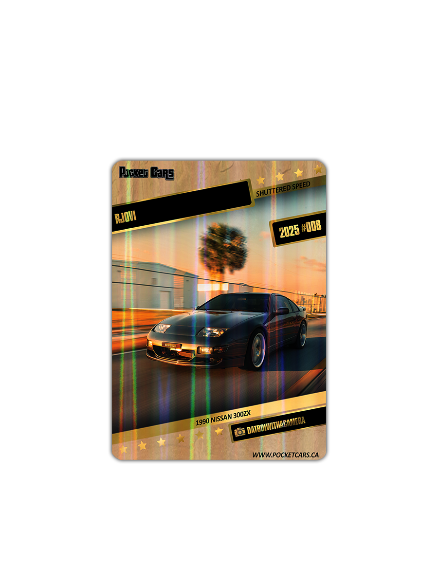 1990 NISSAN 300ZX - RJOVI - #008 - SHUTTERED SPEED