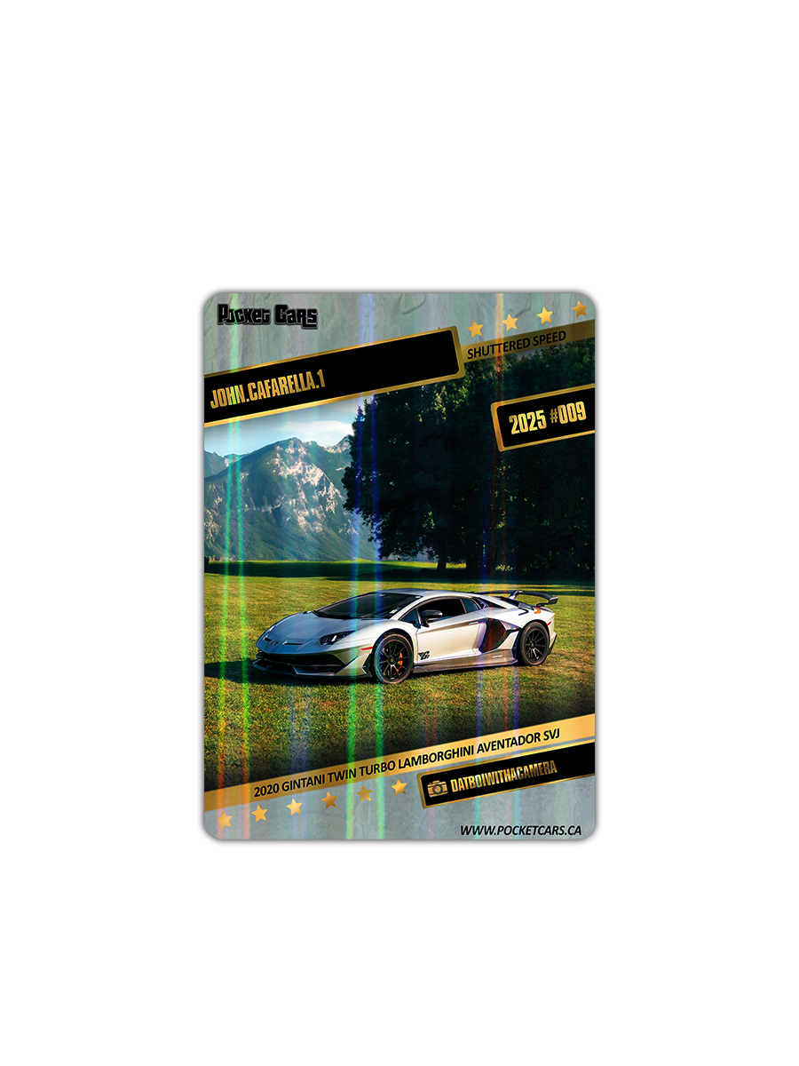 2020 GINTANI TWIN TURBO LAMBORGHINI AVENTADOR SVJ - JOHN.CAFARELLA.1 - #009 - SHUTTERED SPEED