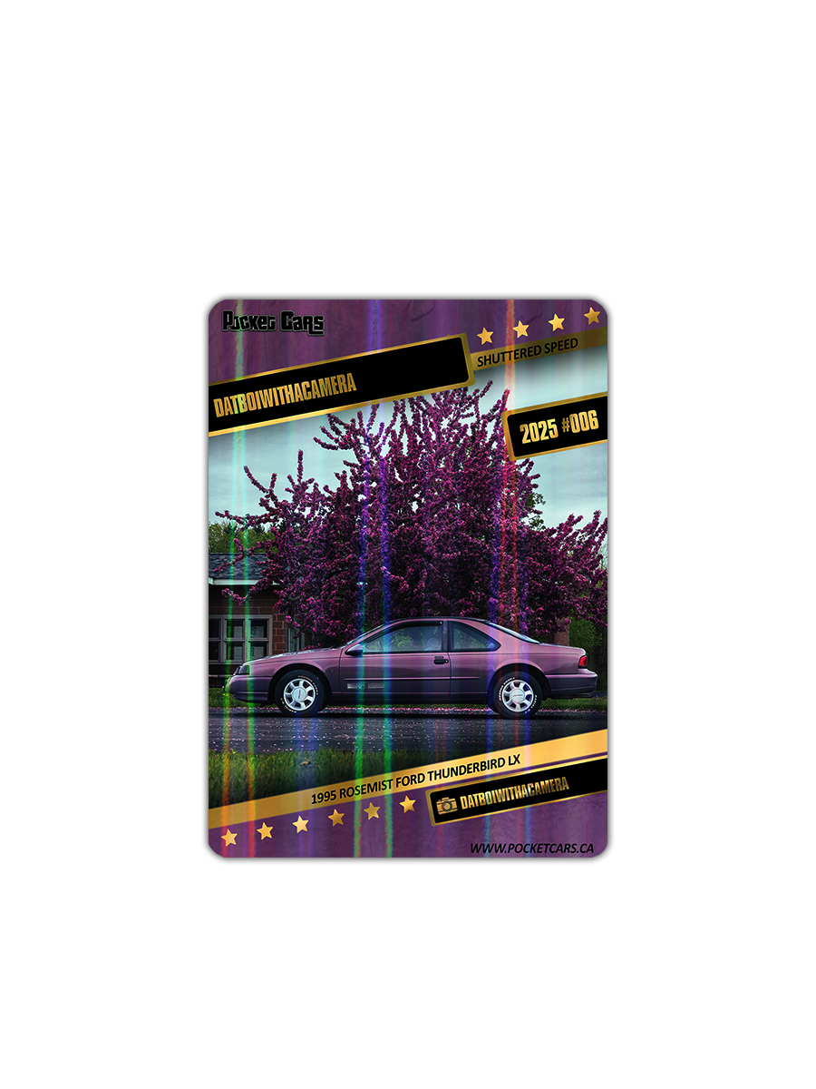 1995 ROSEMIST FORD THUNDERBIRD LX - DATBOIWITHACAMERA - #006 - SHUTTERED SPEED