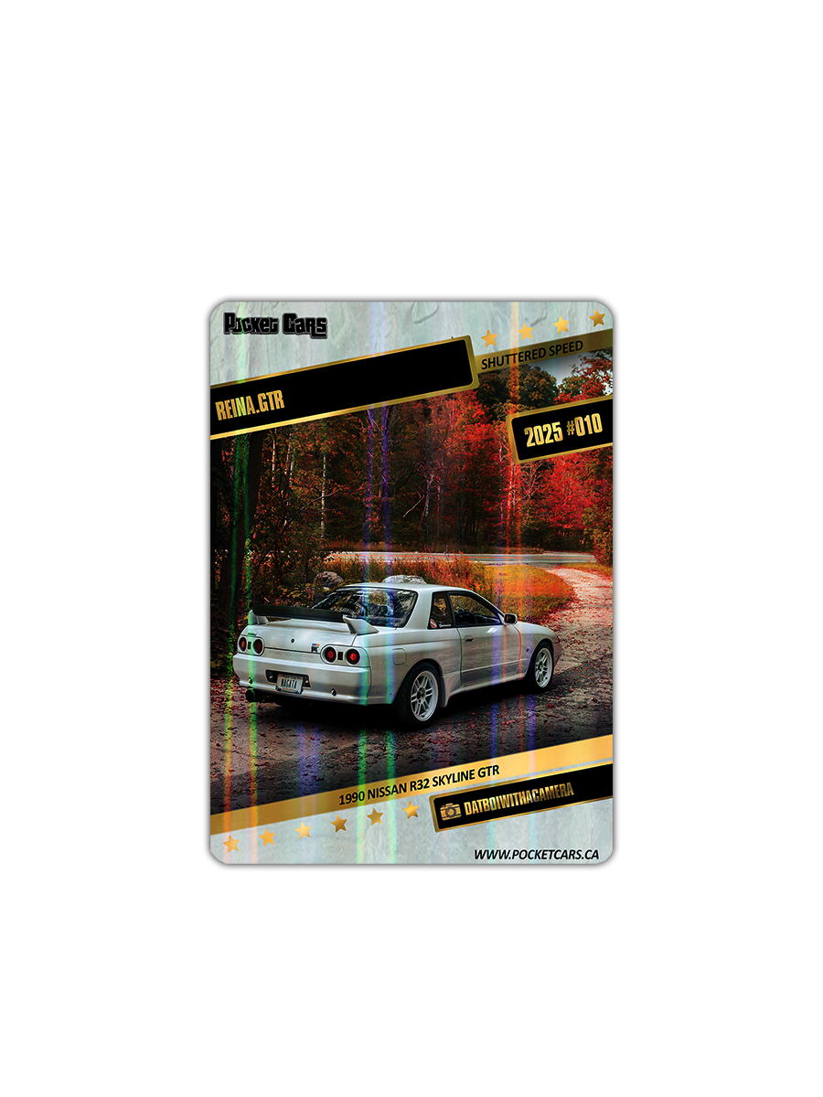 1990 NISSAN R32 SKYLINE GTR - REINA.GTR - #010 - SHUTTERED SPEED