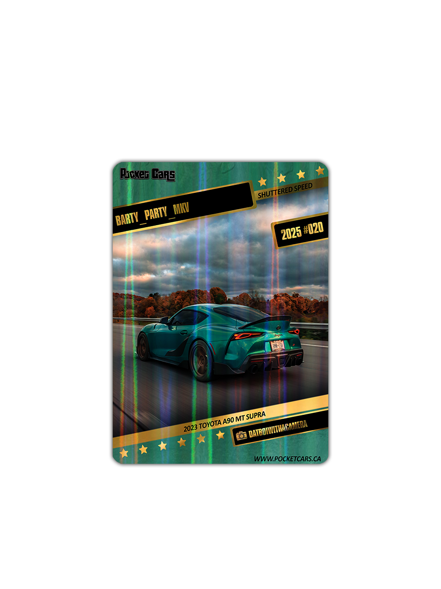 2023 TOYOTA A90 MT SUPRA - BARTY_PARTY_MKV - #020 - SHUTTERED SPEED