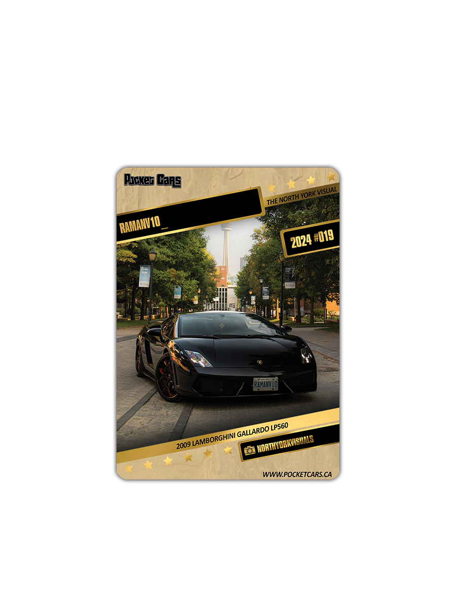 2009 LAMBORGHINI GALLARDO LP560 - RAMANV10_ - #019 - THE NORTH YORK VISUAL