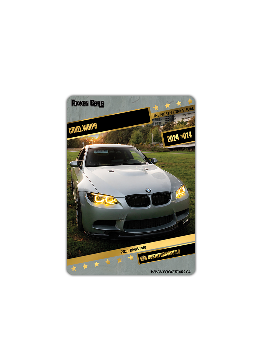 2011 BMW M3 - CRUEL.WHIPS - #014 - THE NORTH YORK VISUAL