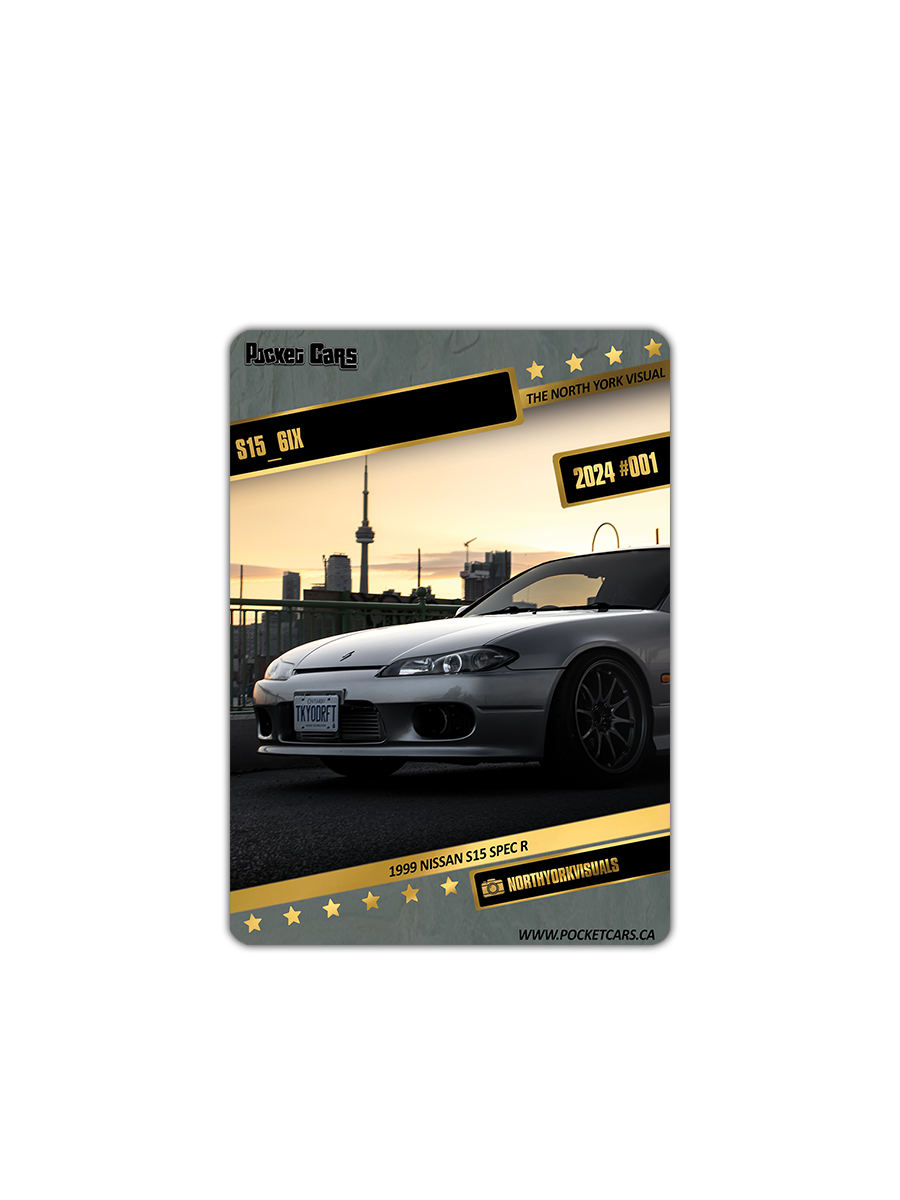 1999 NISSAN S15 SPEC R - S15_6IX - #001 - THE NORTH YORK VISUAL