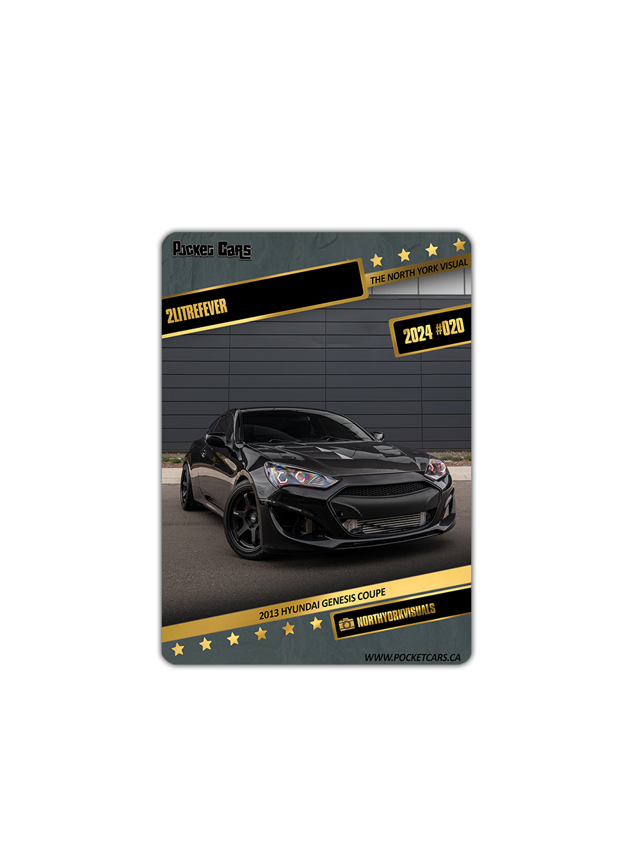 2013 HYUNDAI GENESIS COUPE - 2LITREFEVER - #020 - THE NORTH YORK VISUAL