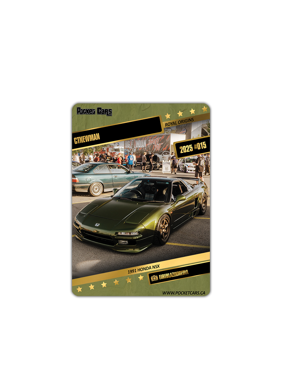 1991 HONDA NSX - CTNEWMAN - #015 - ROYAL ORIGINS