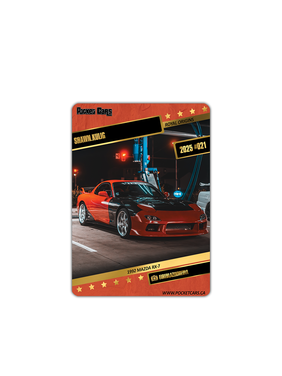 1992 MAZDA RX-7 - SHAWN.KULIG - #021 - ROYAL ORIGINS