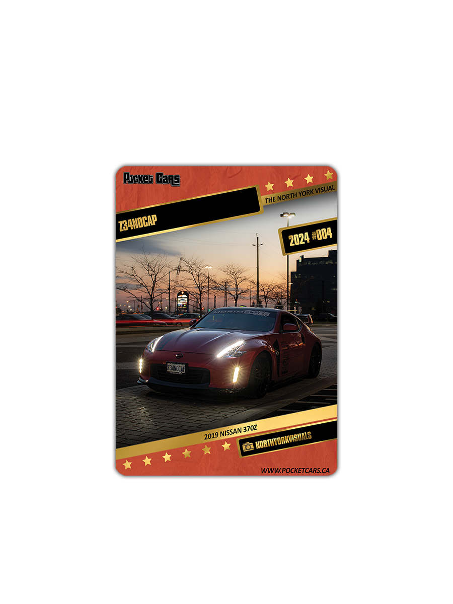 2019 NISSAN 370Z - Z34NOCAP - #004 - THE NORTH YORK VISUAL