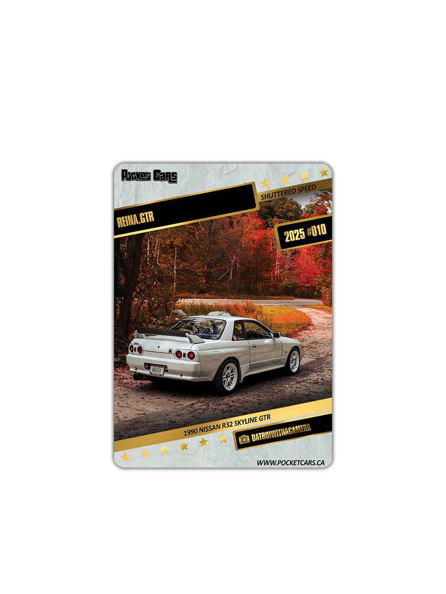 1990 NISSAN R32 SKYLINE GTR - REINA.GTR - #010 - SHUTTERED SPEED