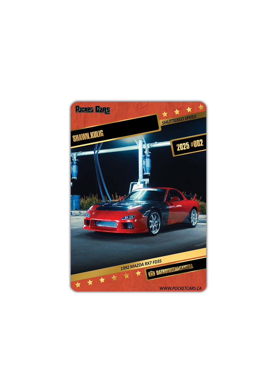 1992 MAZDA RX7 FD3S - SHAWN.KULIG - #002 - SHUTTERED SPEED