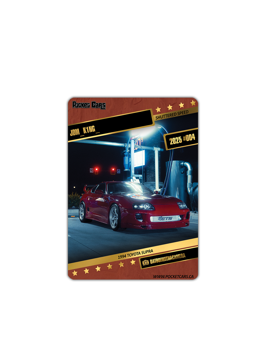 1994 TOYOTA SUPRA - JDM_K1NG_ - #004 - SHUTTERED SPEED