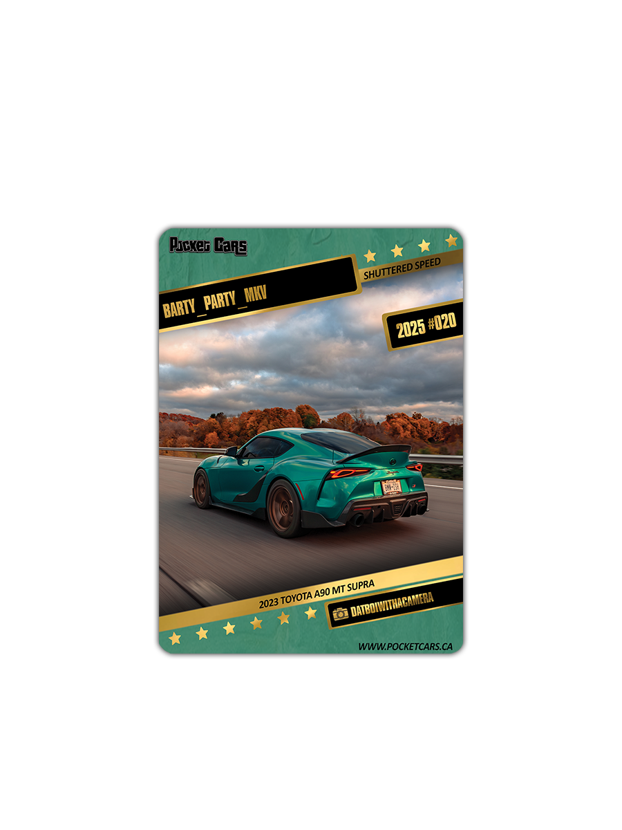 2023 TOYOTA A90 MT SUPRA - BARTY_PARTY_MKV - #020 - SHUTTERED SPEED
