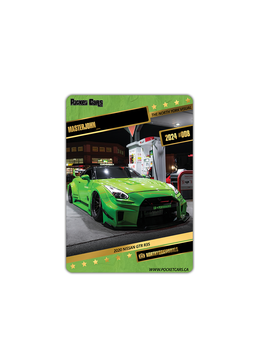 2020 NISSAN GTR R35 - MASTERJOHN_ - #008 - THE NORTH YORK VISUAL