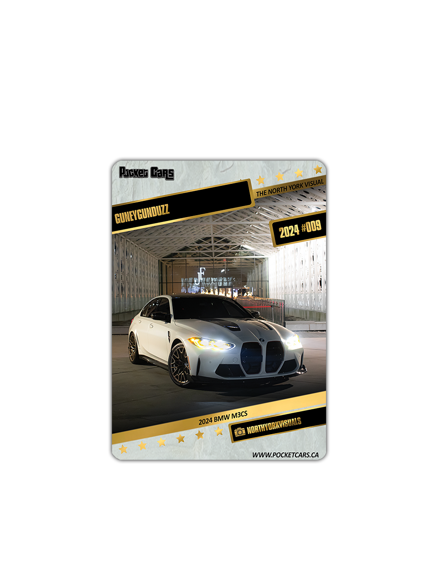 2024 BMW M3CS - GUNEYGUNDUZZ - #009 - THE NORTH YORK VISUAL