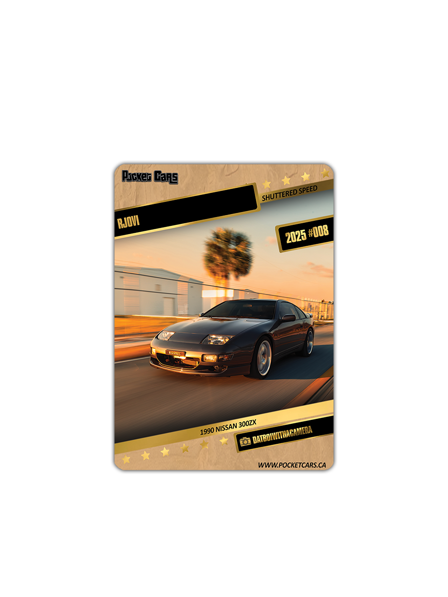 1990 NISSAN 300ZX - RJOVI - #008 - SHUTTERED SPEED