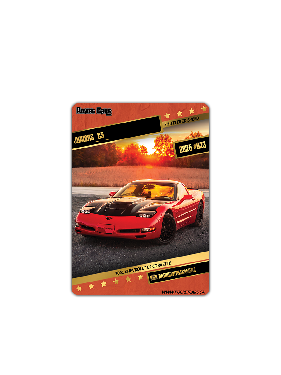 2001 CHEVROLET C5 CORVETTE - JUNIORS_C5_ - #023 - SHUTTERED SPEED