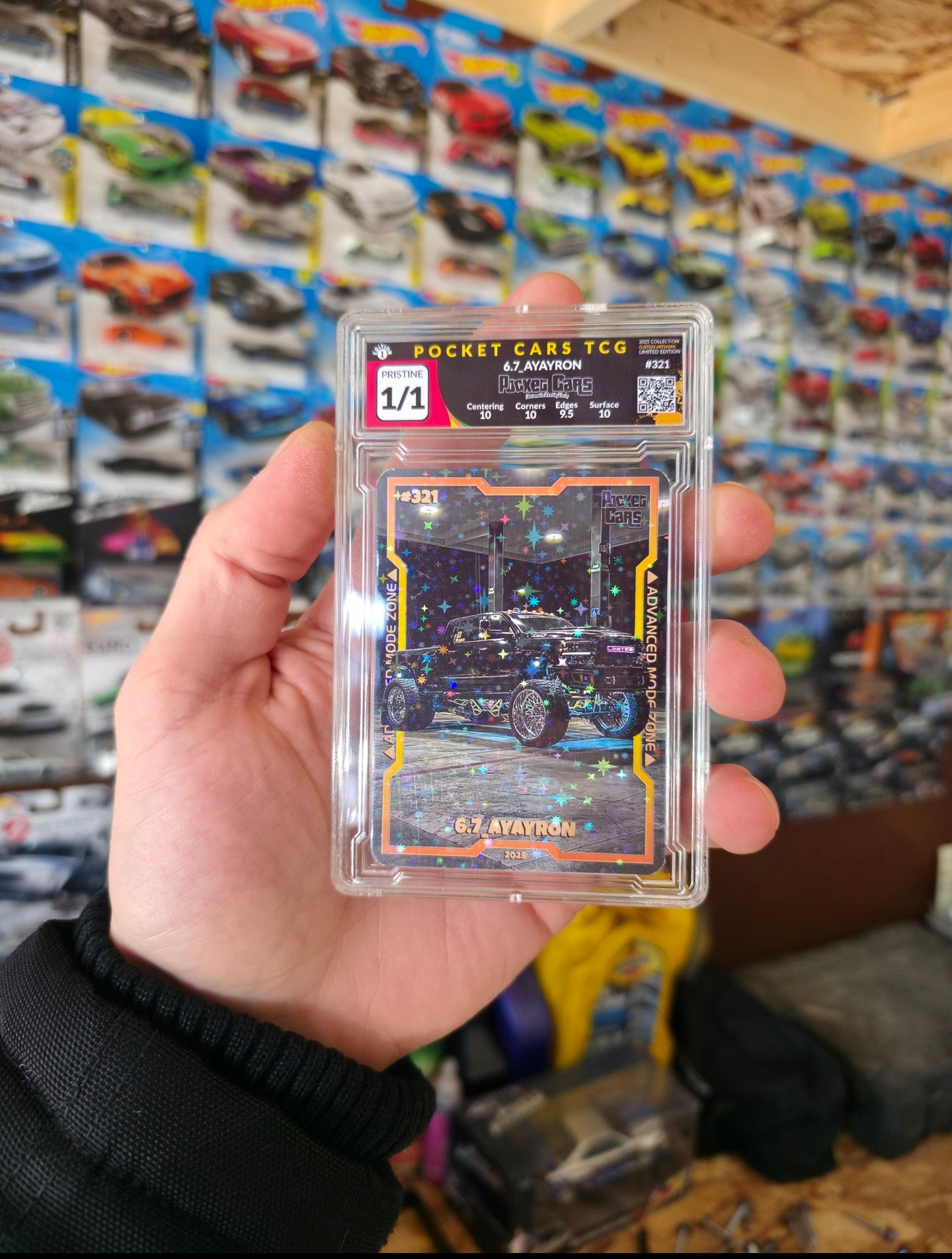 6.7_ayayron Starfoil Exclusive 1/1 Custom Card