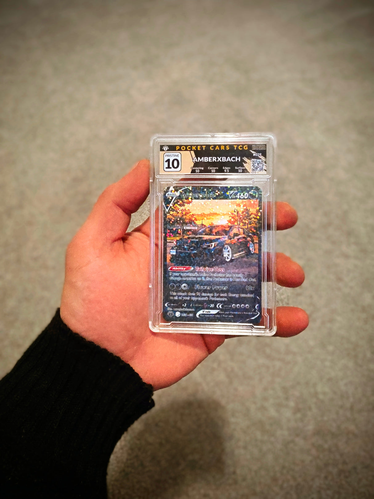 Amberxbach Glitterfoil Exclusive 10 Custom Card