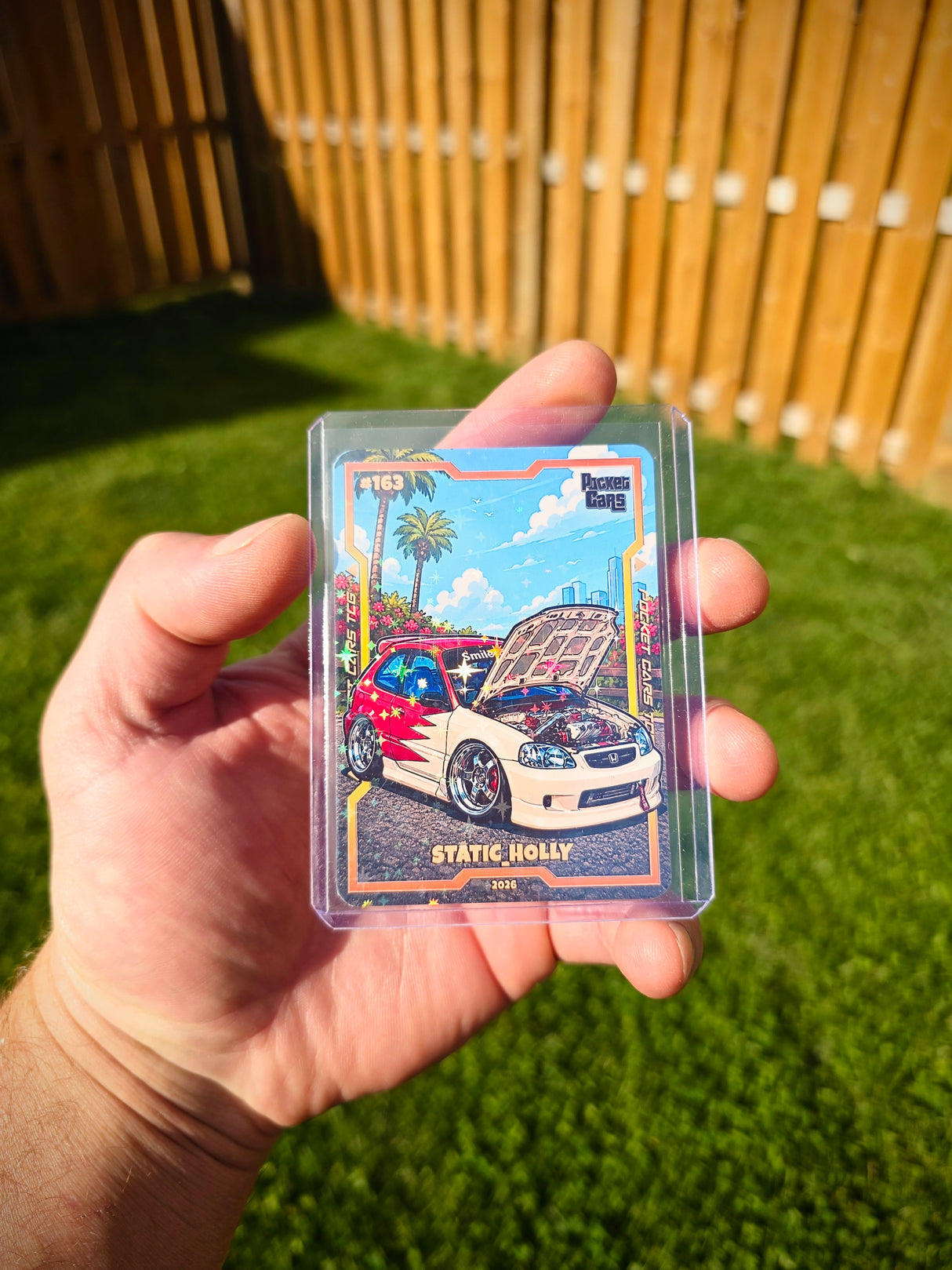 Static_holly Starfoil Exclusive Custom Card
