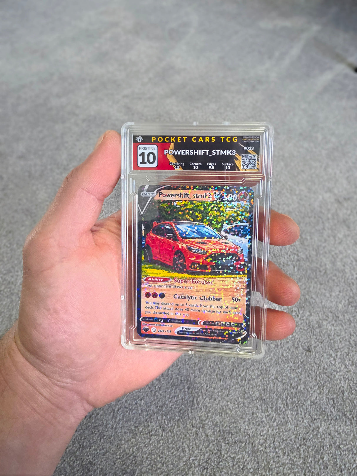 Powershift_stmk3 Glitterfoil Exclusive 10 Custom Card