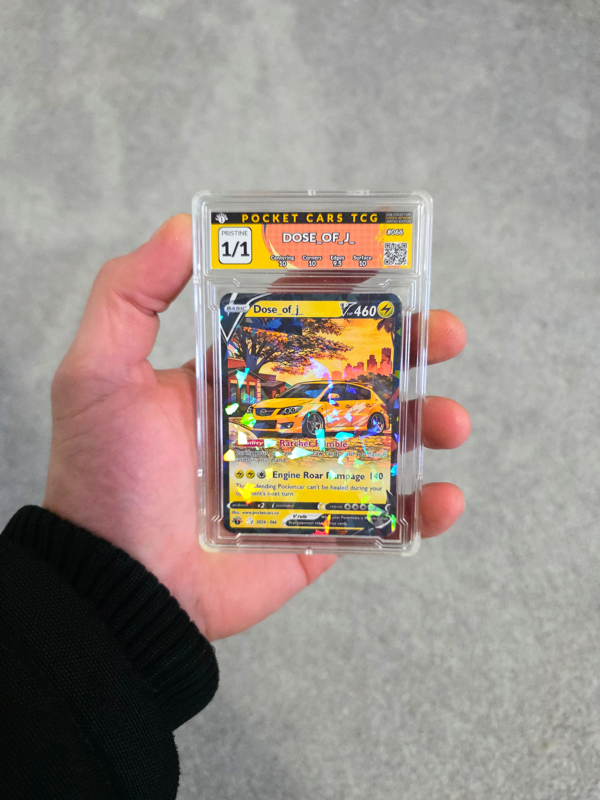 Dose_of_j Cracked Ice Exclusive 1/1 Custom Card
