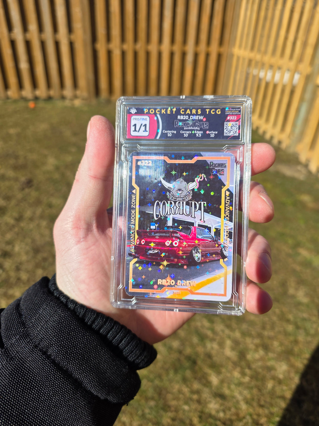 RB20_DREW starfoil Exclusive 1/1 Custom Card