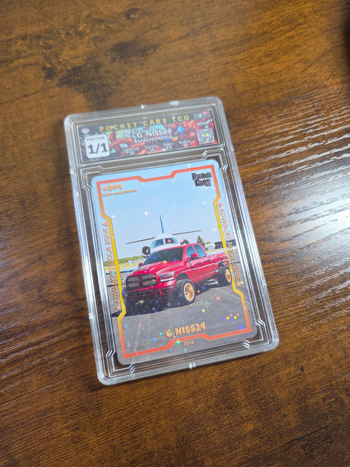 G_niss24 Starfoil Exclusive 1/1 Custom Card