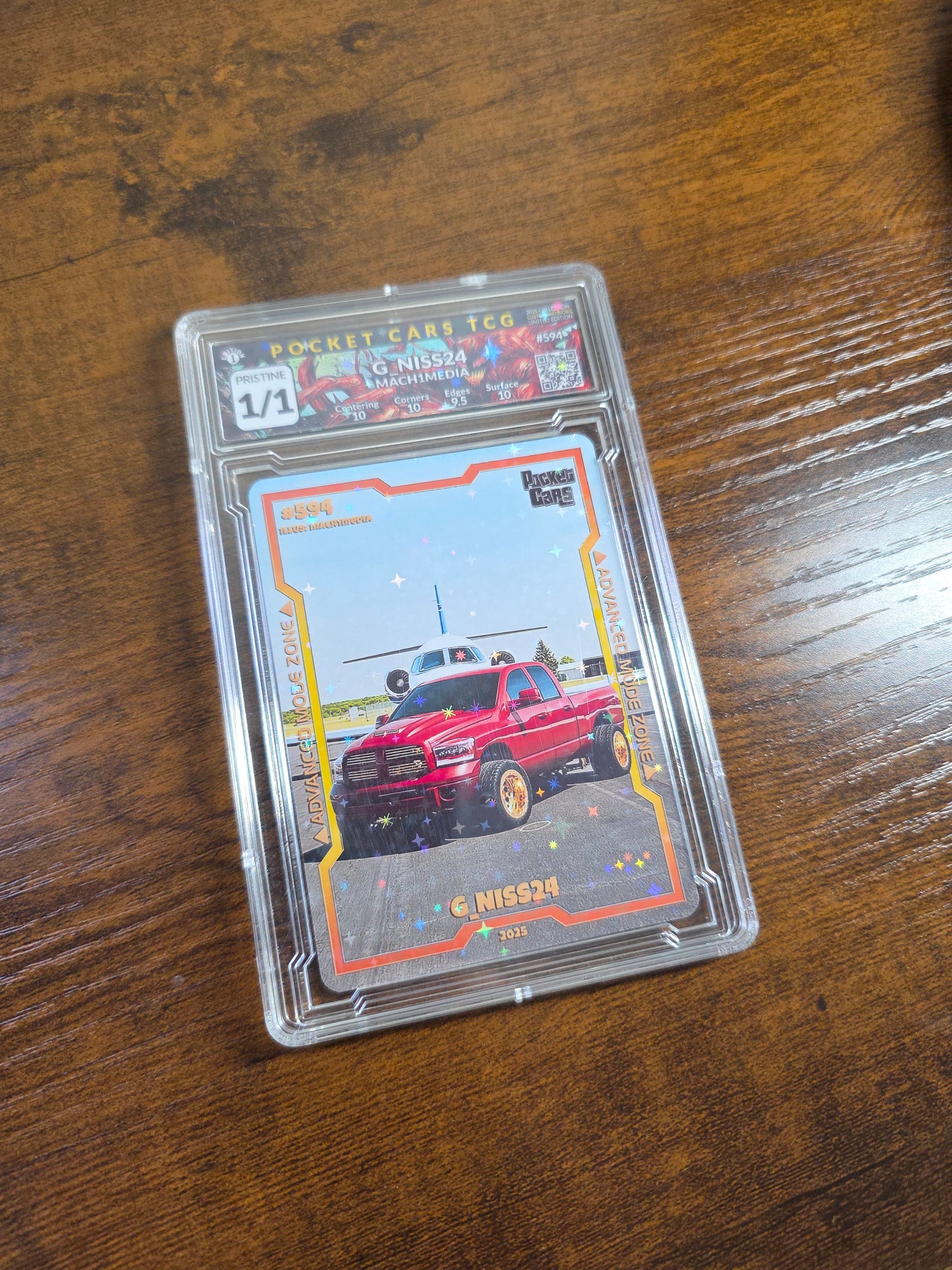 G_niss24 Starfoil Exclusive 1/1 Custom Card