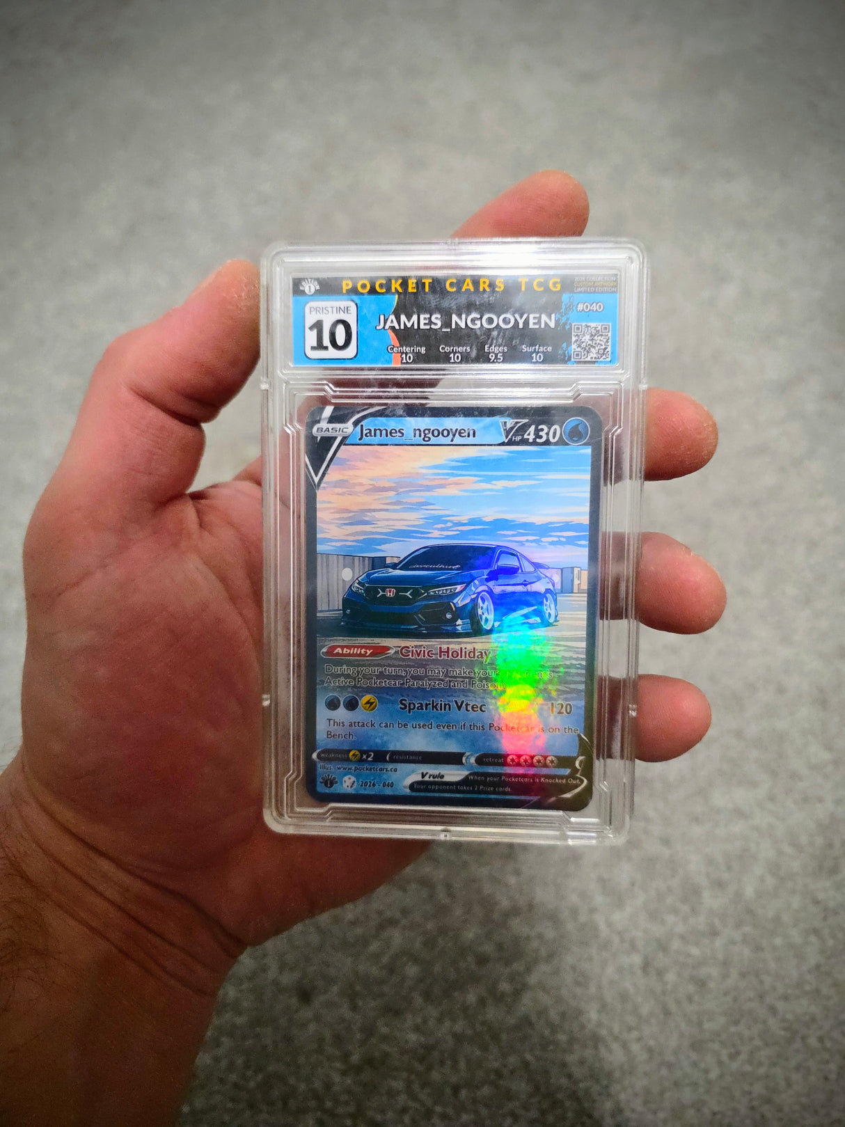 James_ngooyen Holofoil Exclusive Custom Card
