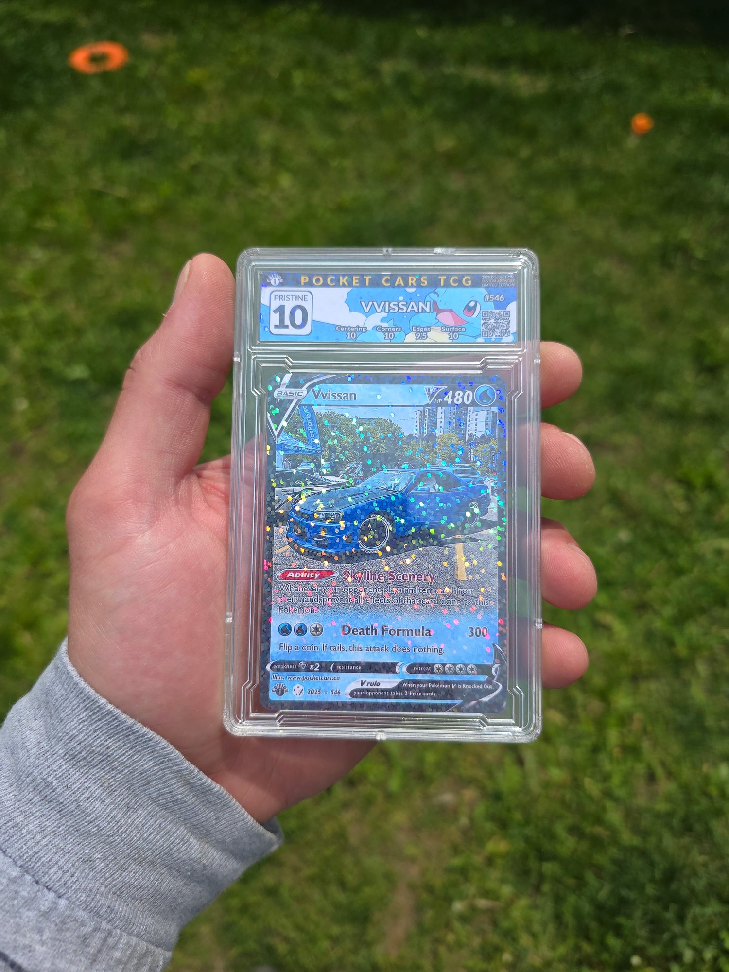 Vvissan Glitterfoil Exclusive 10 Custom Card