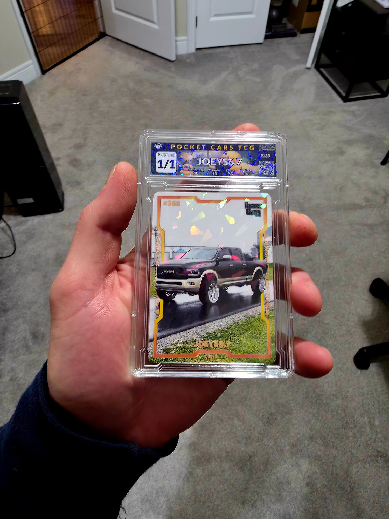 Joeys6.7 Cracked Ice Exclusive 1/1 Custom Card