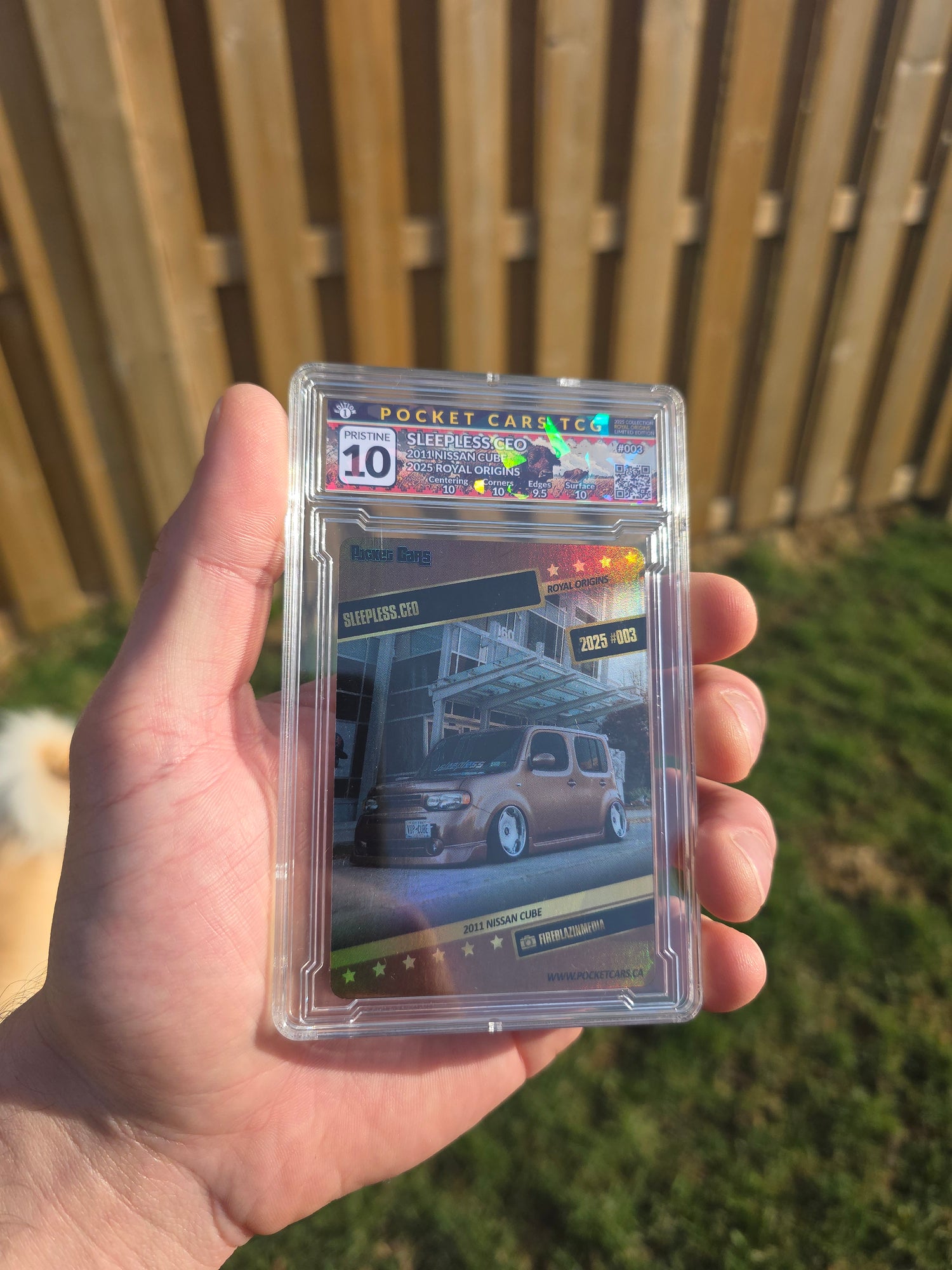 Sleepless.ceo Holofoil Exclusive 10 Custom Card
