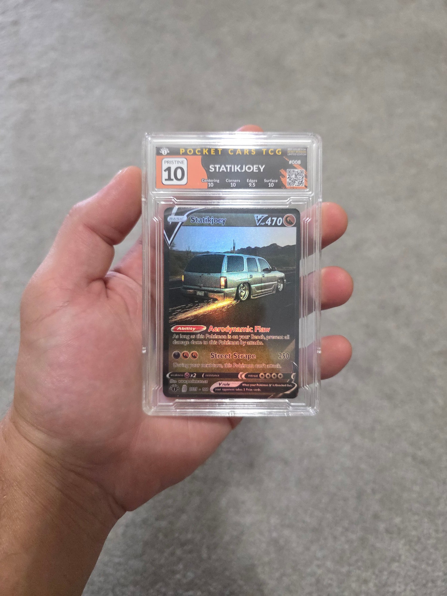 Statikjoey Holofoil Exclusive 10 Secret Wonders Card