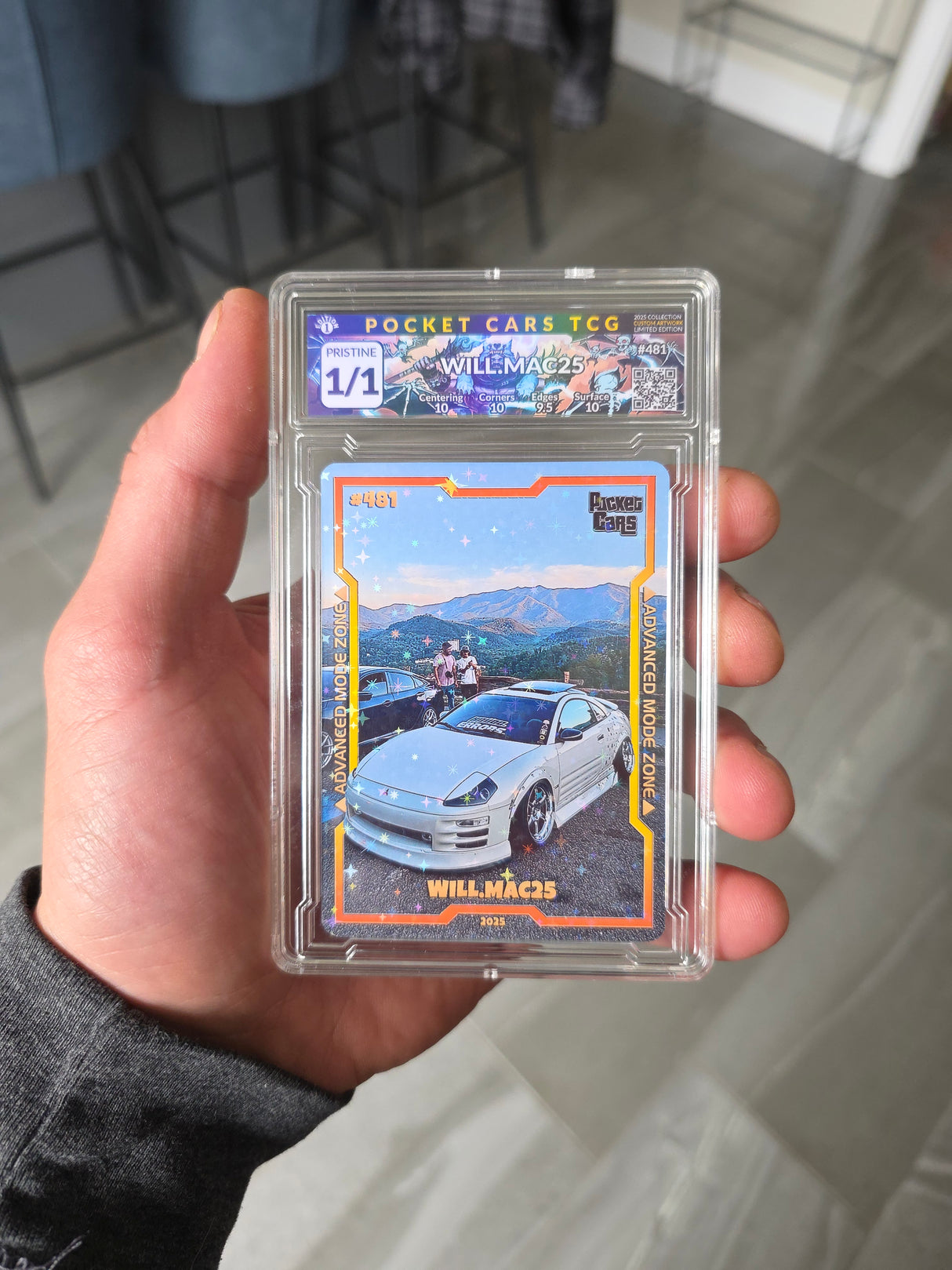 Will.mac25 Starfoil Exclusive 1/1 Custom Card