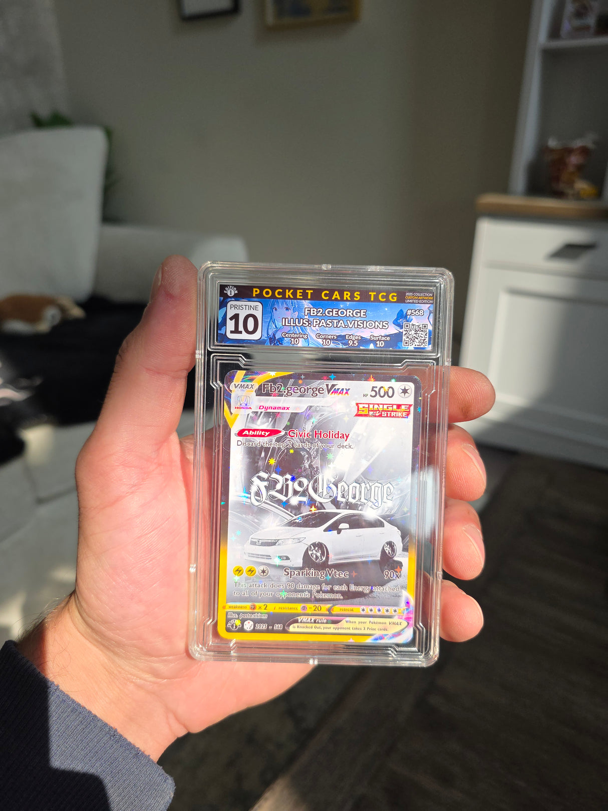 Fb2.george Starfoil Exclusive 10 Custom Card