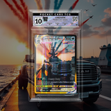 Photo Render Of Your Card In a Graded Case