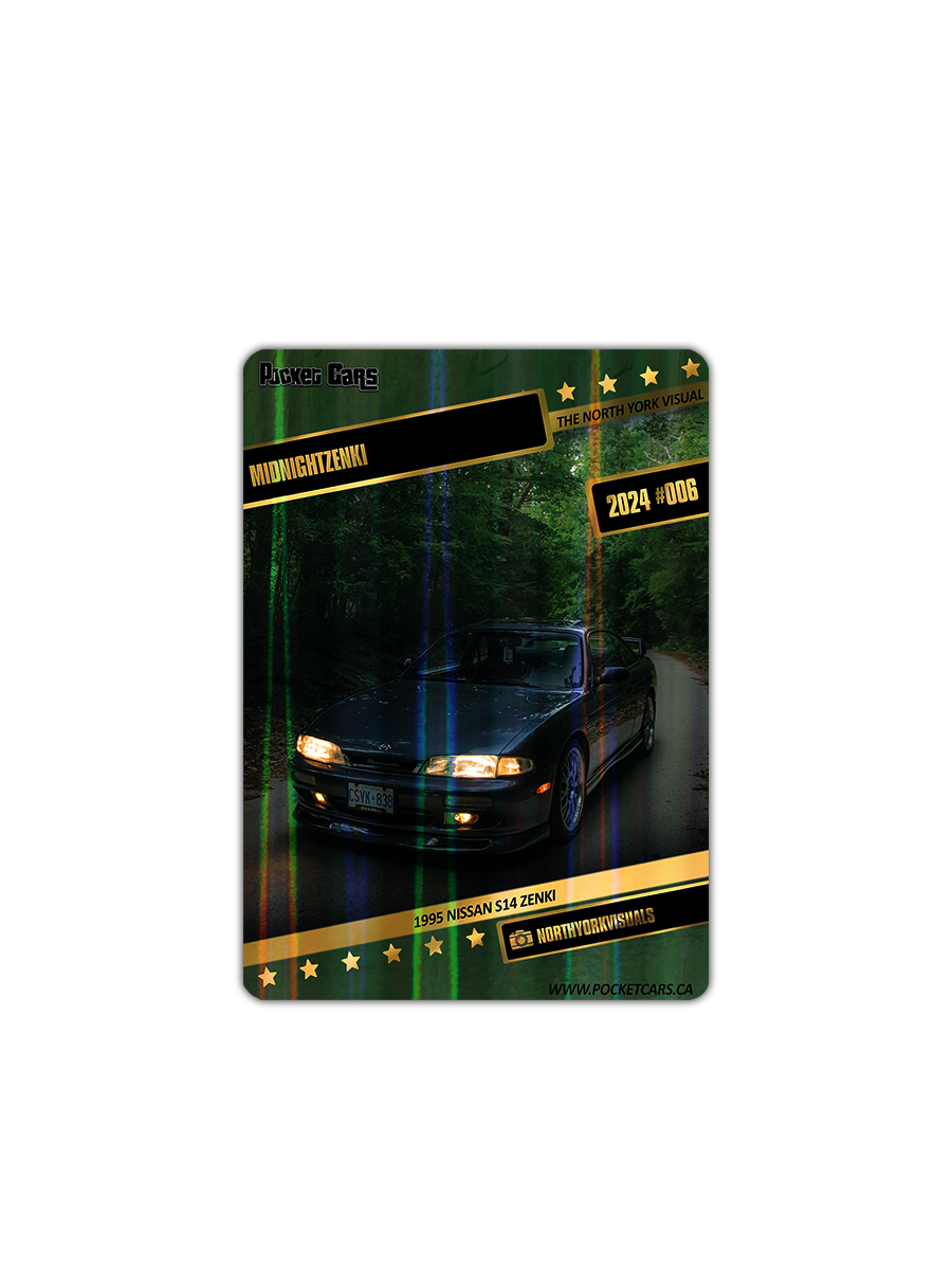 1995 NISSAN S14 ZENKI - MIDNIGHTZENKI - #006 - THE NORTH YORK VISUAL