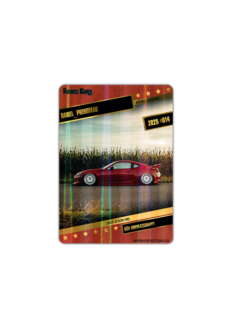 2015 SCION FRS - DANIEL_PRENOVEAU - #014 - ROYAL ORIGINS