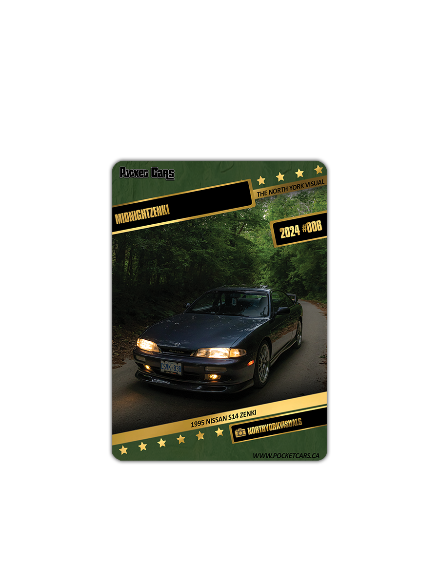 1995 NISSAN S14 ZENKI - MIDNIGHTZENKI - #006 - THE NORTH YORK VISUAL